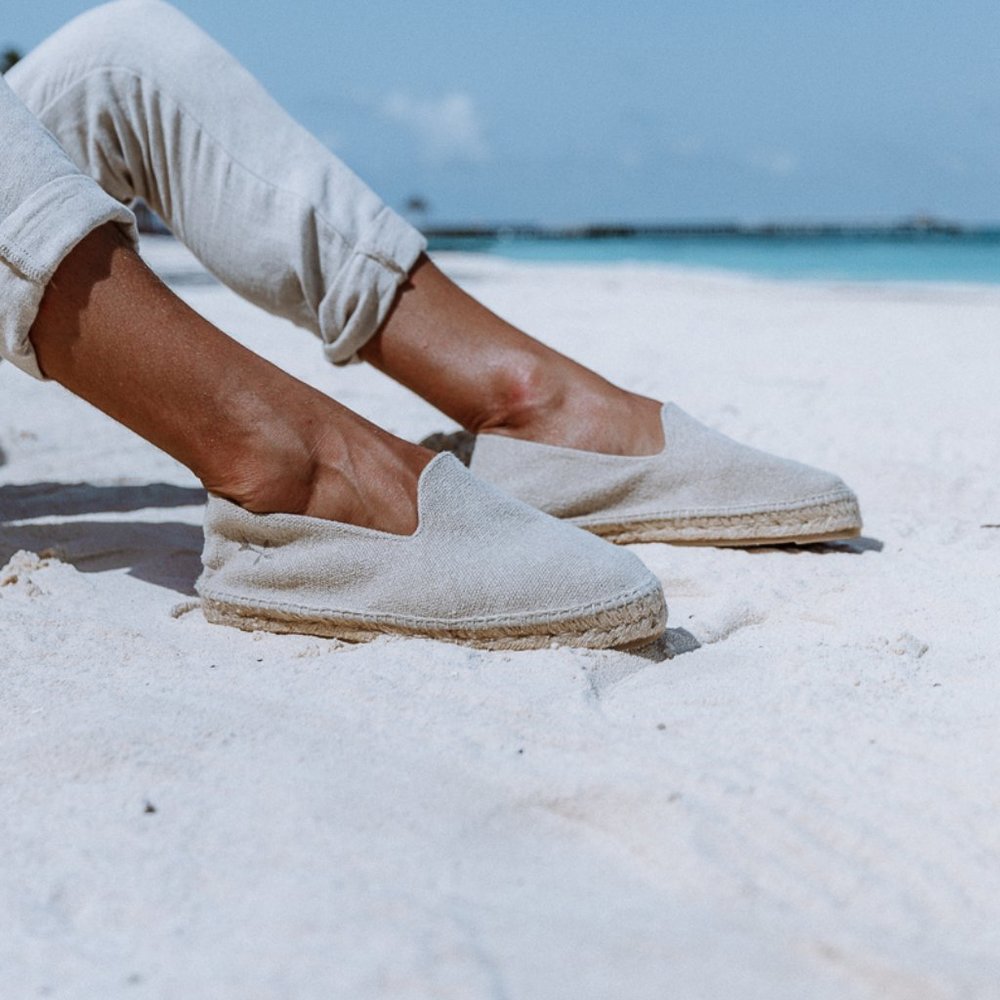 Espadrilles - La Havana - Natural Linen